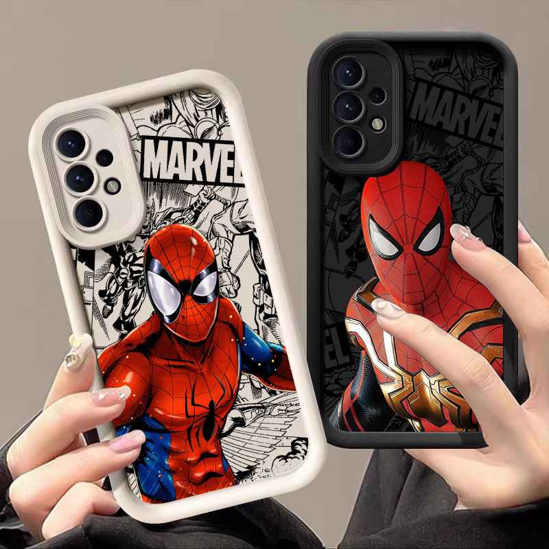 Samsung Galaxy A55 - Marvel Superheld Spider-Man Hülle für Samsung