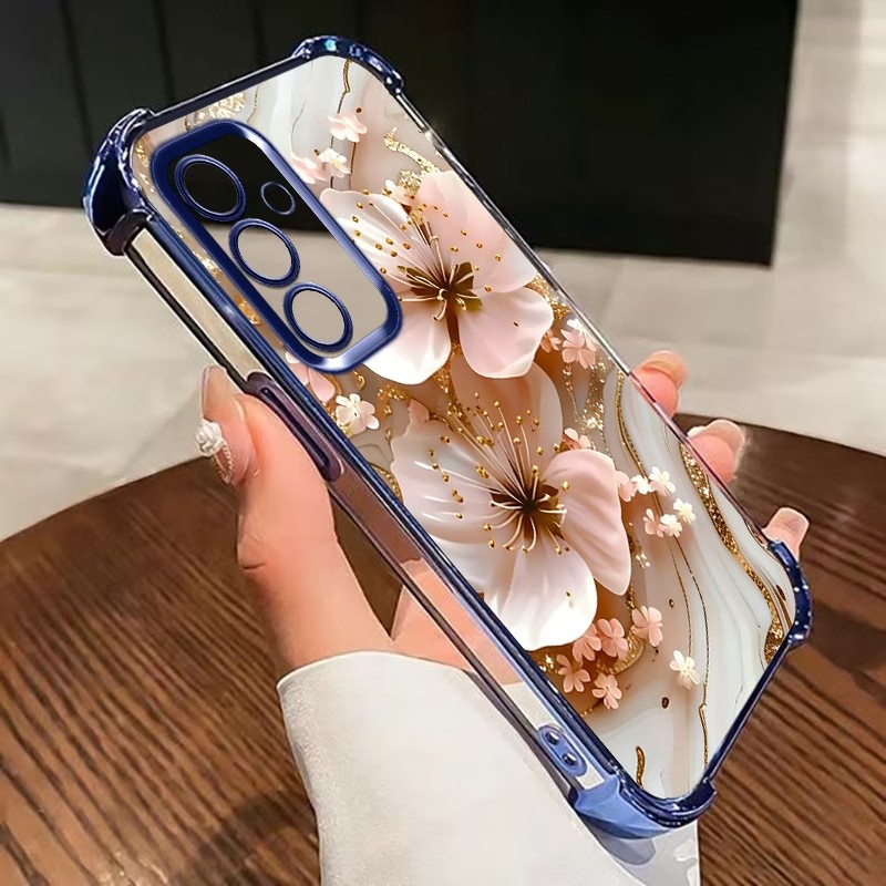 Galvanisierte Blumen-Handyhüll – Samsung Galaxy S25 Bewertung und Preis